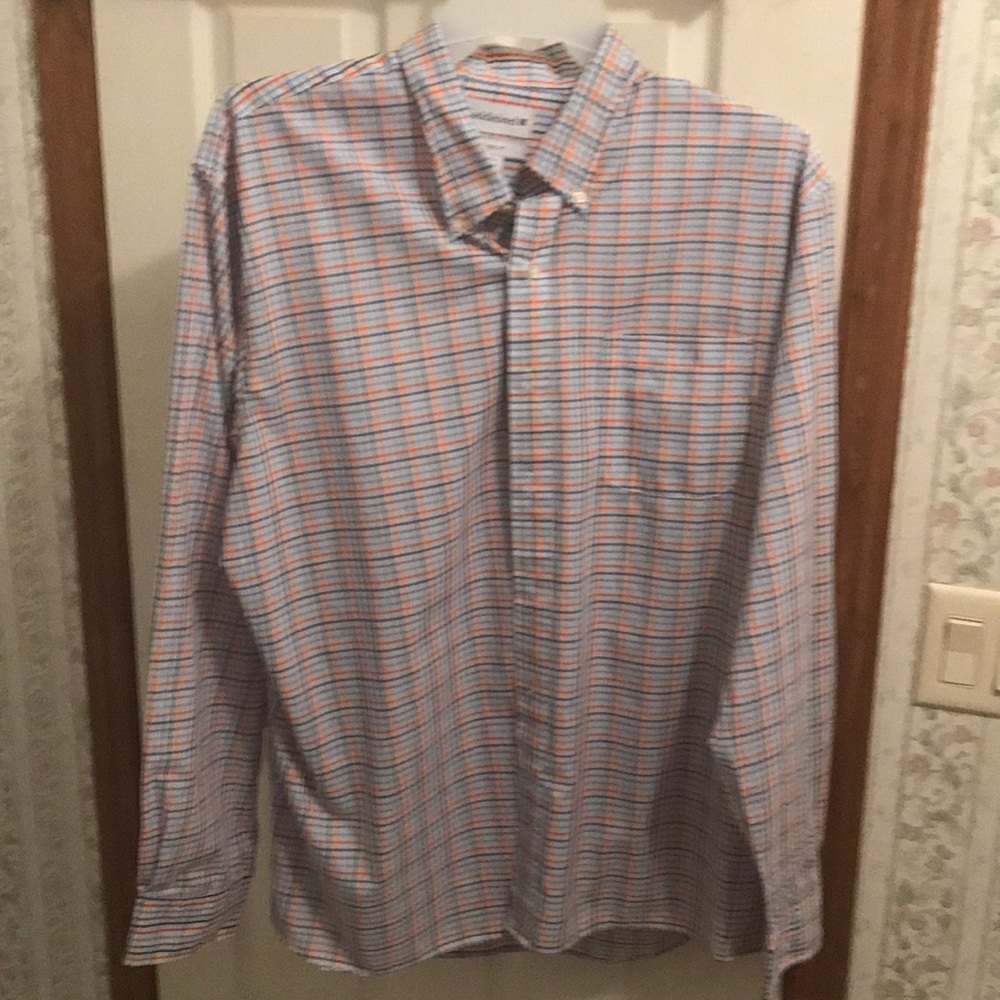 Saddlebred Plaid button up with breast pocket